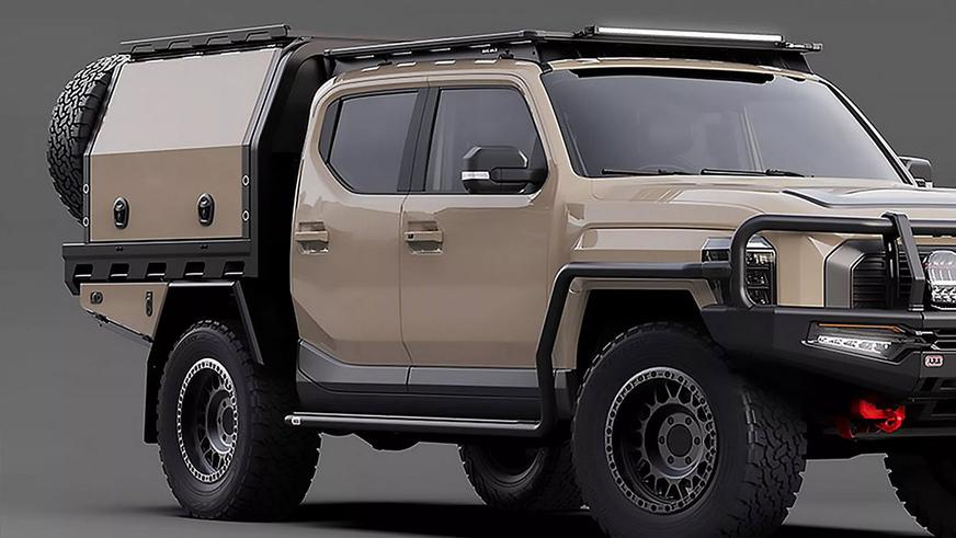 ARB уже готовит тюнинг для Kia Tasman ARB уже готовит тюнинг для Kia Tasman