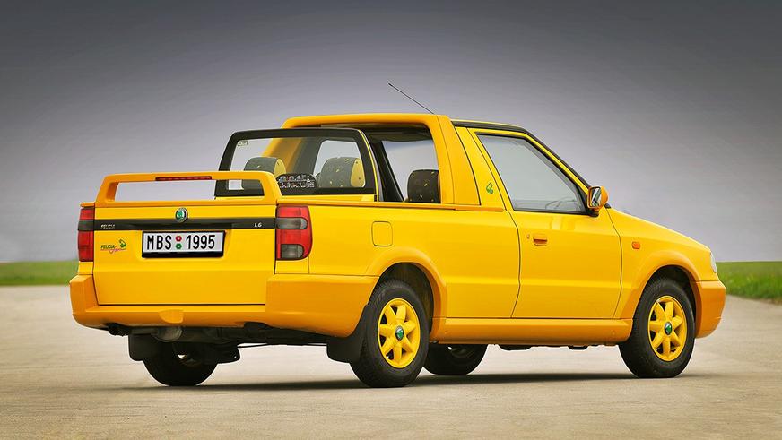 Škoda придумала легковой пикап в память о необычной Felicia