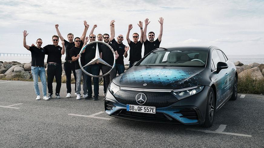 Больше 1200 км на одной зарядке – испытания твердотельных батарей Mercedes-Benz
