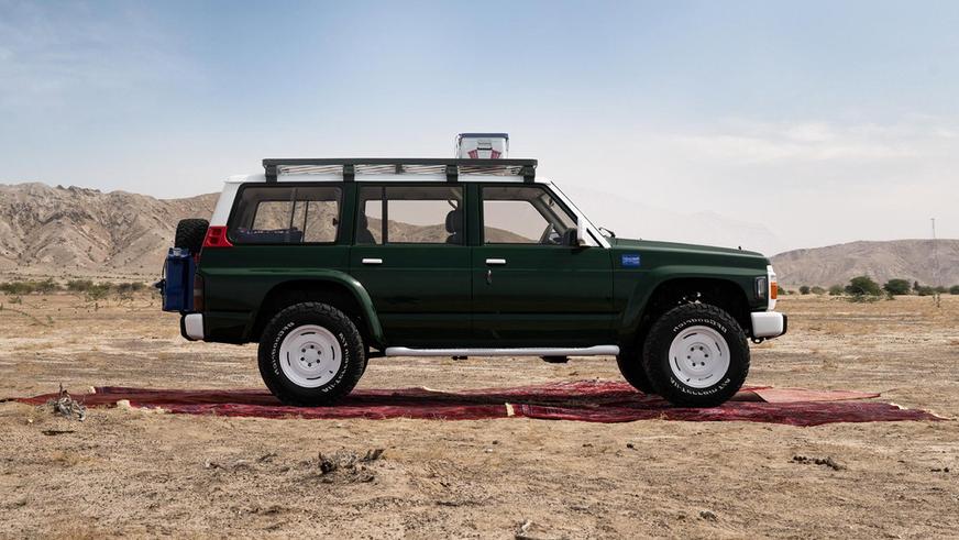 В Дубае построили электрический Nissan Patrol с обеденной зоной