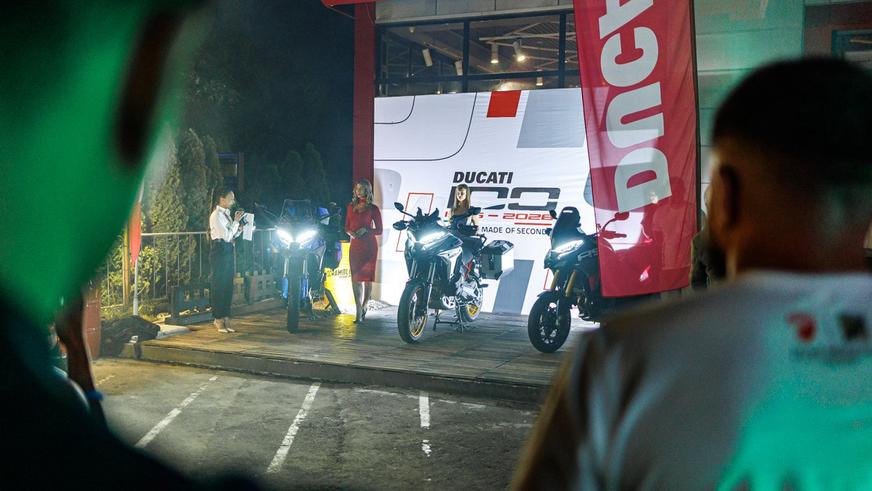 Обновлённый модельный ряд Ducati представили в Алматы