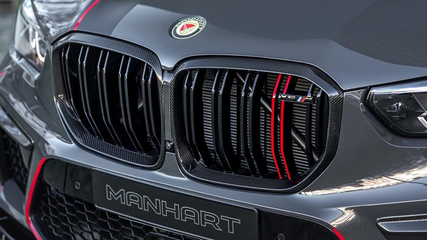 Ателье Manhart форсировало дорестайлинговый BMW X5 M