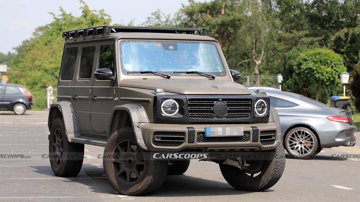 Новый G-Class 4×4²: антихром и гламур. И почти в рапторе