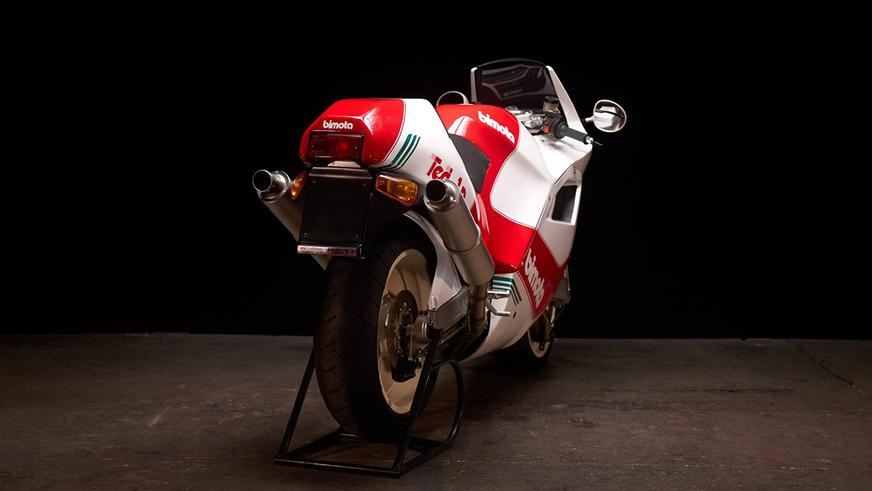 Абсолютно новый Bimota Tesi 1D 1991 года выпуска нашли в США