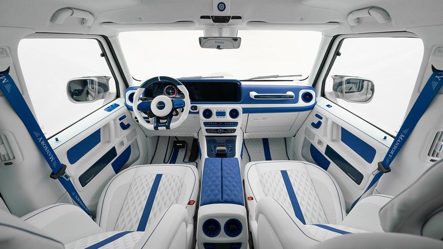Новый G-Class от Mansory: бортовые редукторы и 850 сил