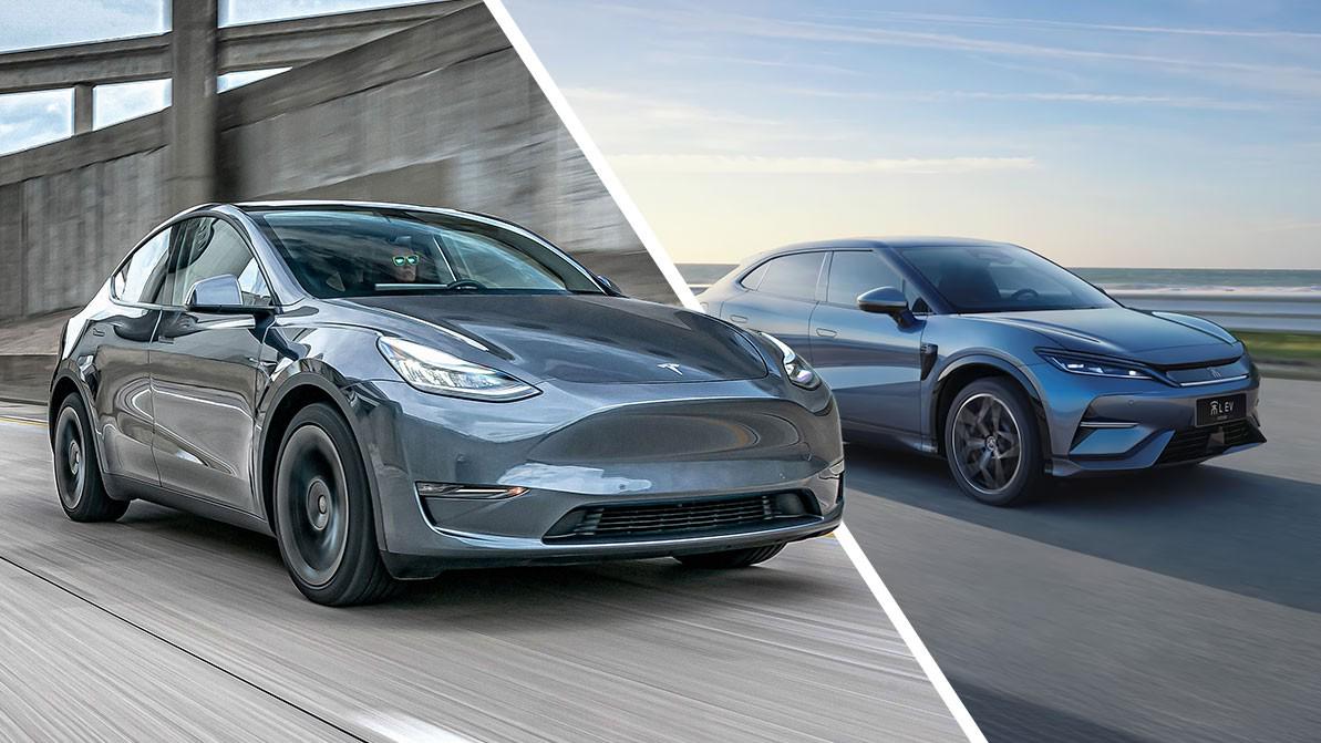 Tesla снова обошла BYD по продажам электрокаров