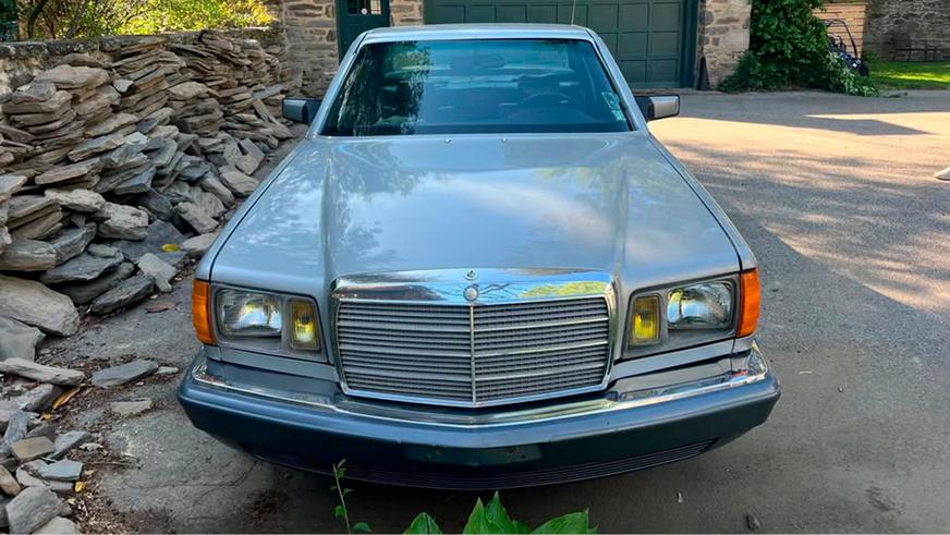 Фото дня: Mercedes-Benz W126 превратили в пикап
