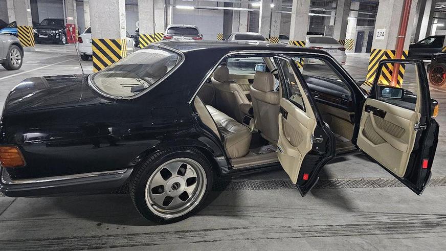Mercedes-«дипломат» (W126) с небольшим пробегом продают на Kolesa.kz