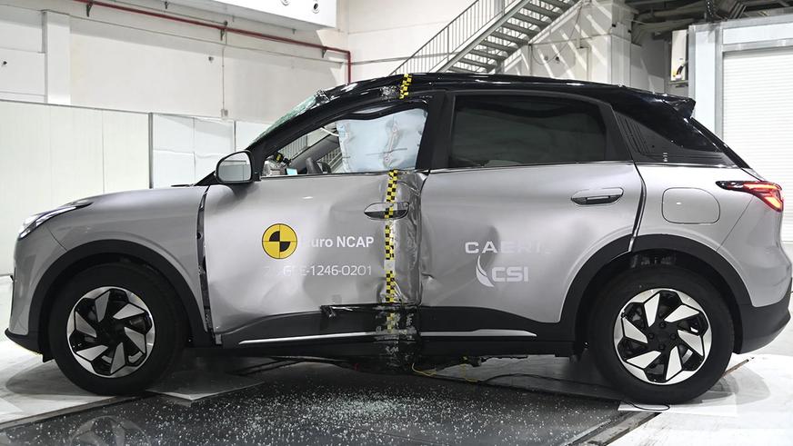 EuroNCAP проверила Geely EX2. Такой продаётся и в РК