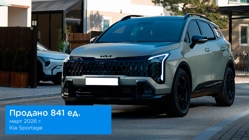 Hyundai лидирует на авторынке Казахстана по итогам I квартала 2026 года
