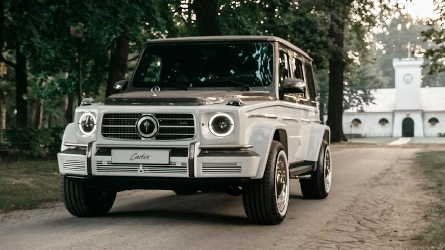 Сверхдорогой «Гелендваген» окрасили алмазной пылью