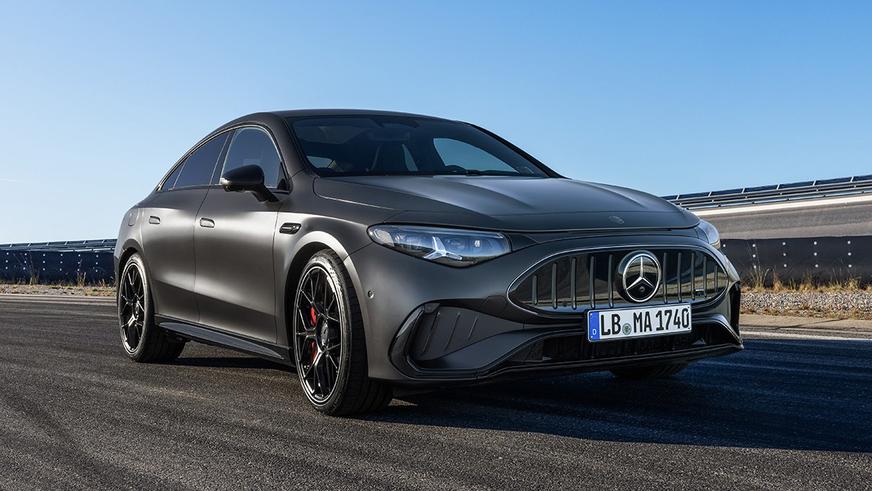 CLA 45 от AMG вернулся, но стал электромобилем