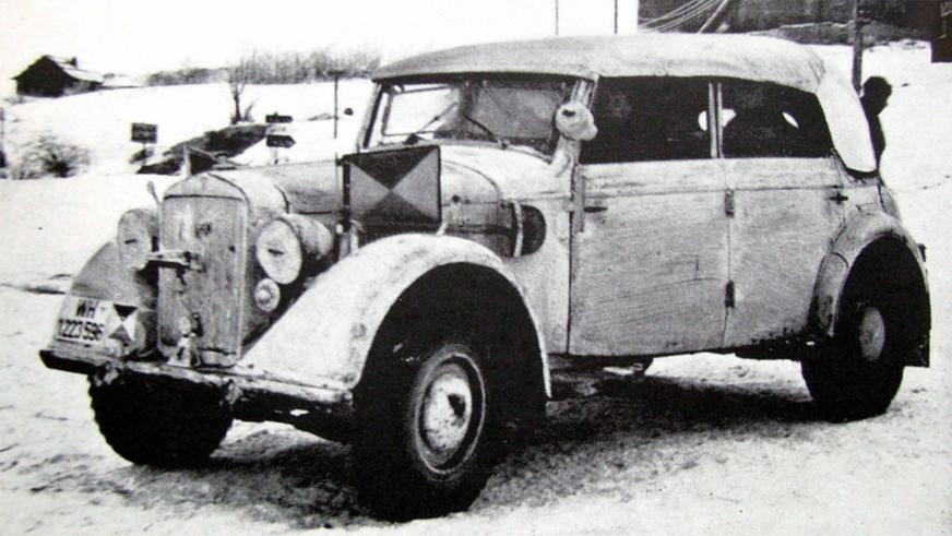 Horch Лиса Пустыни Эрвина Роммеля