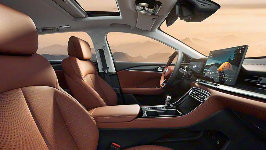 Рассекречен салон нового Geely Emgrand