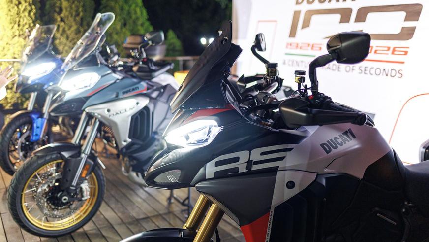 Обновлённый модельный ряд Ducati представили в Алматы