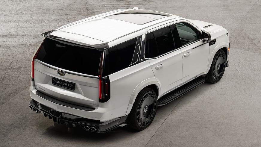 Ателье Mansory взялось улучшить Cadillac Escalade