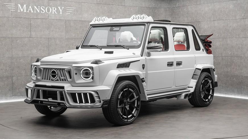 В Mansory превратили «Гелендваген» в 820-сильный кабриолет