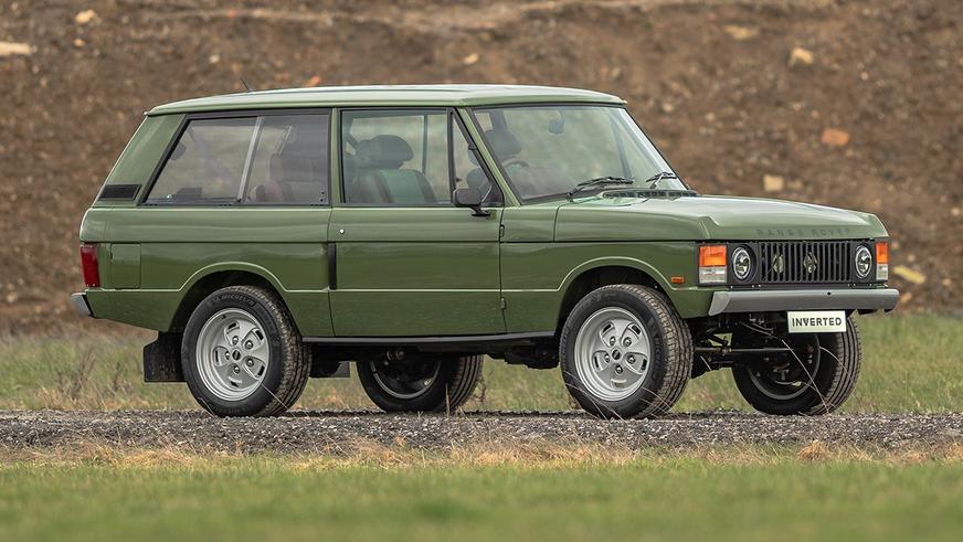 Старый Range Rover превратили в рестомод с мотором от Tesla