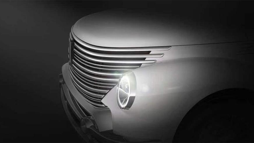 Новые тизеры китайского ретро-кроссовера Wey V72