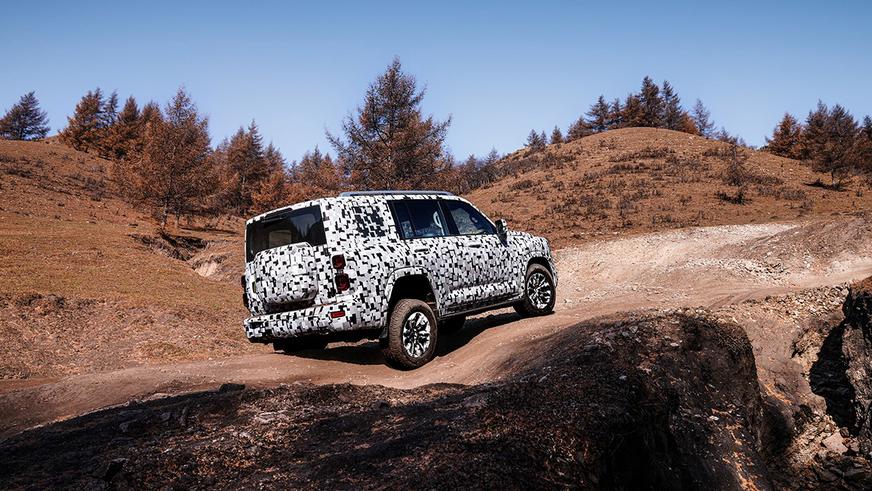 Новый рамный Haval H9. Первые фото