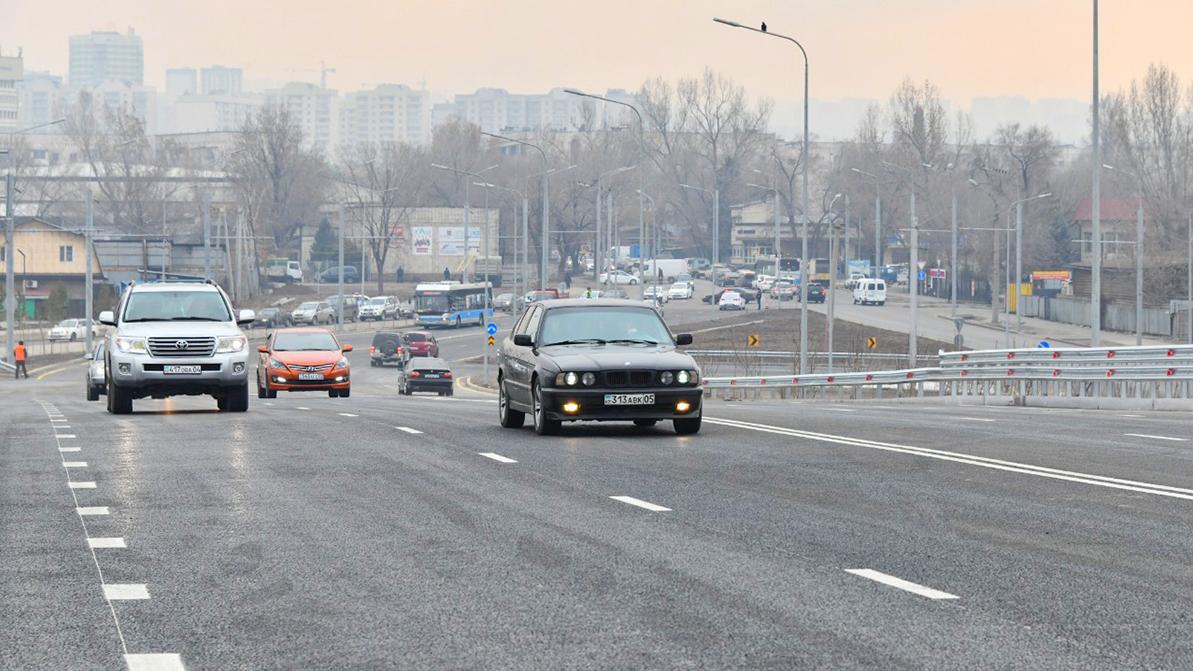Развязку на Рыскулова – Емцова открыли в Алматы
