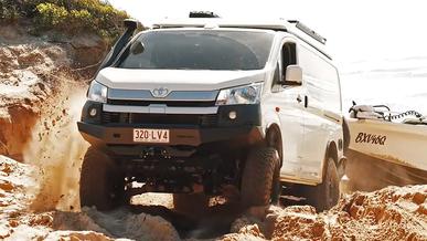 Экспедицияға арналған Toyota HiAce