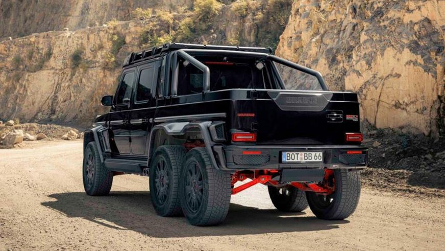Brabus построил новый 6-колёсный G-Class