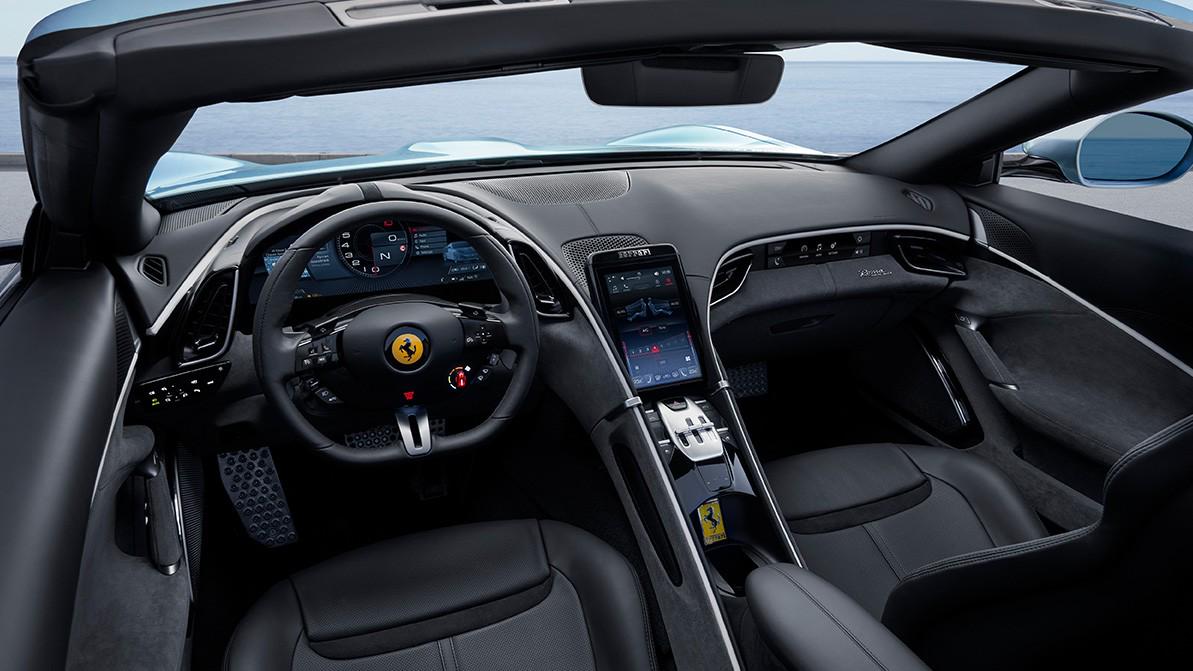 Представлен спайдер Ferrari Roma с динамикой 3.4 секунды до сотни