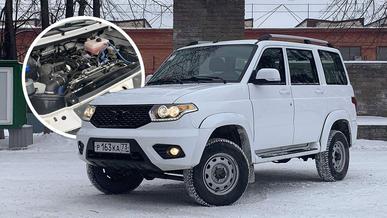 УАЗ «Патриот» с китайским дизелем опробовали журналисты