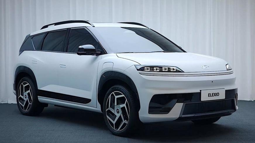 Hyundai показала эксклюзивный электрокроссовер Elexio для Китая