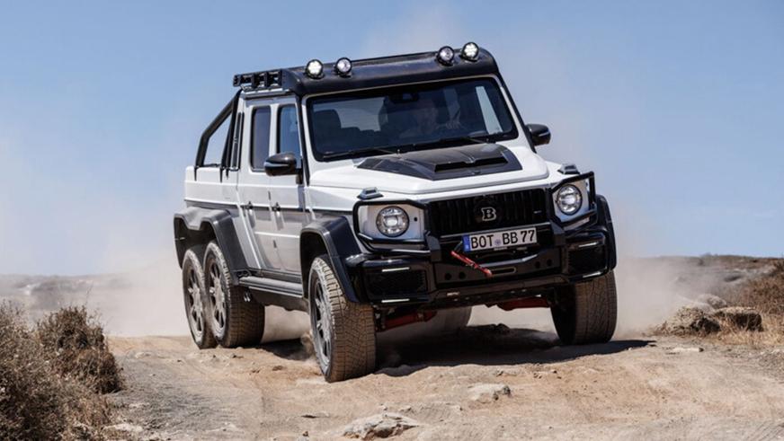 Brabus превратила &laquo;Гелендваген&raquo; в&nbsp;шестиколёсный пикап. Дважды