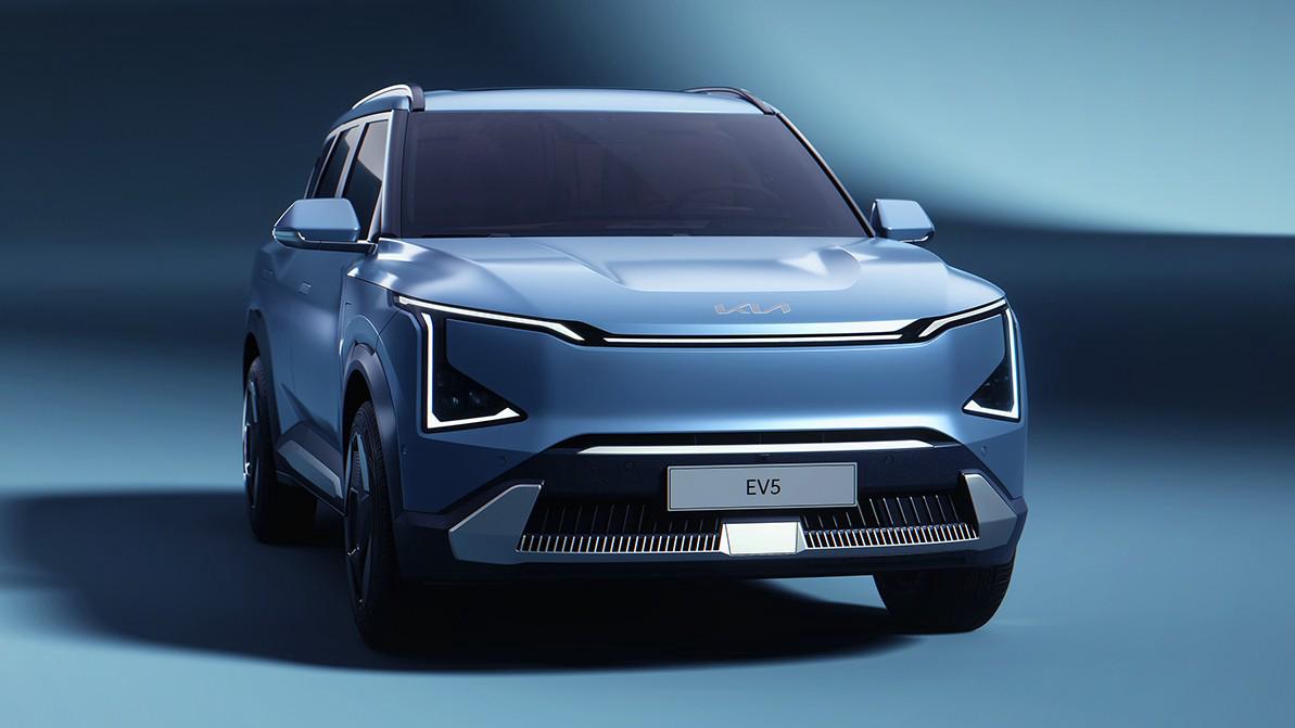 Қытайда жаңа Kia EV5-тің бағасы белгілі болды