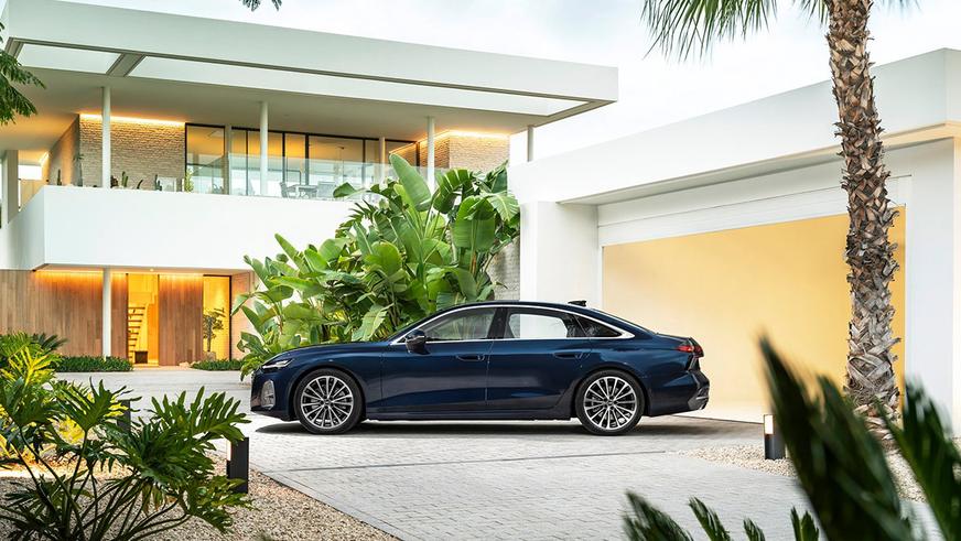 Новый Audi A6 стал аэродинамичным седаном Новый Audi A6 стал аэродинамичным седаном