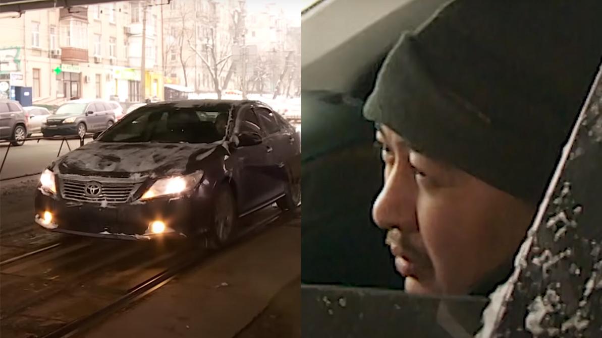 «Останови лося»: советника посла РК на Украине обвиняют в нарушении ПДД в Киеве