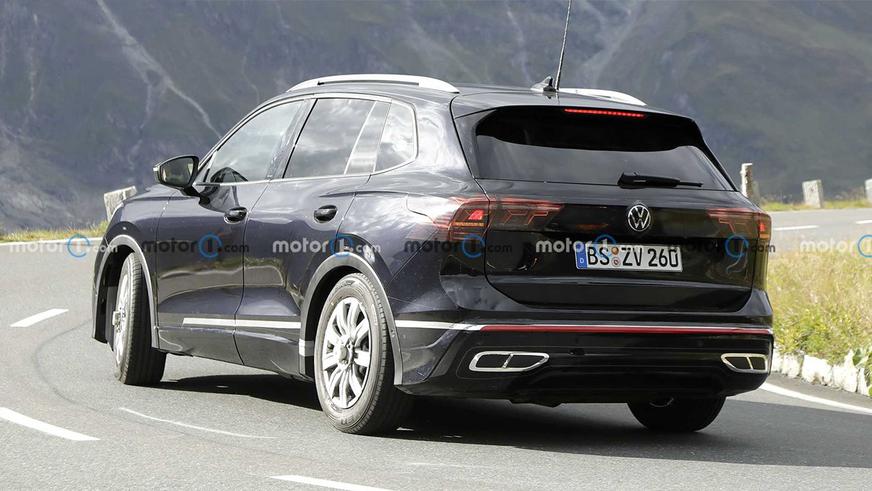 Новый VW Tiguan выехал на испытания