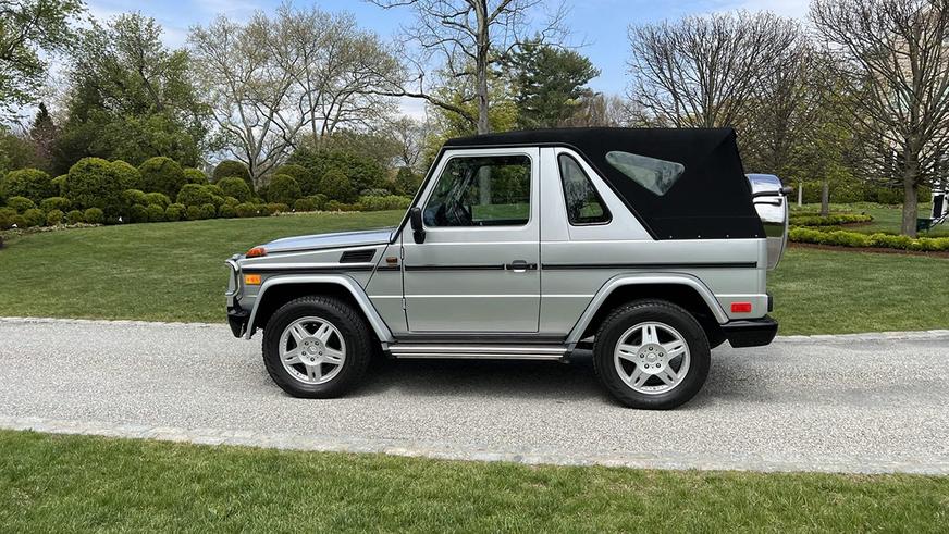 Редкий G500 Cabriolet из 1990-х пустят с молотка в США