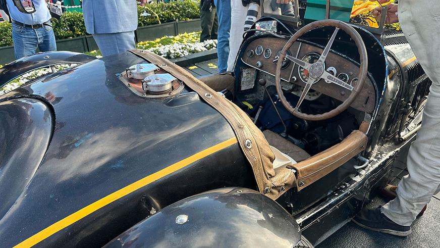 Гоночный Bugatti Type 59 стал триумфатором Пеббл-бич