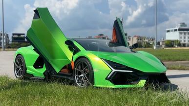 Реплику Lamborghini из старого Nissan создали во Вьетнаме