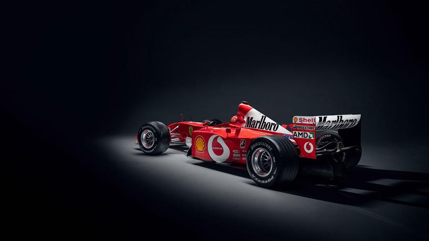 Ferrari F2001b Михаэля Шумахера уйдёт с молотка