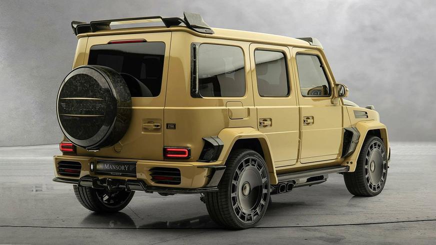 Новый Mansory P900 посвятили пустыне