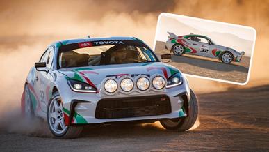 Toyota GR86 получила культовую ливрею, мощный мотор и полный привод