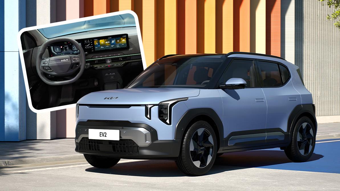 Kia привезла в Европу серийный EV2