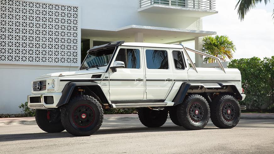 С молотка пустят почти новый Mercedes-Benz G63 AMG 6×6