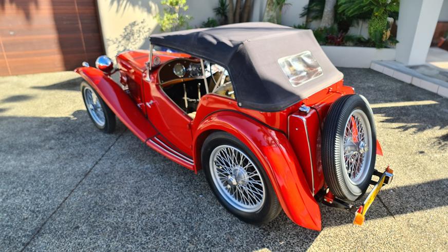 Обнаружен 74-летний родстер MG с пробегом всего 1340 км