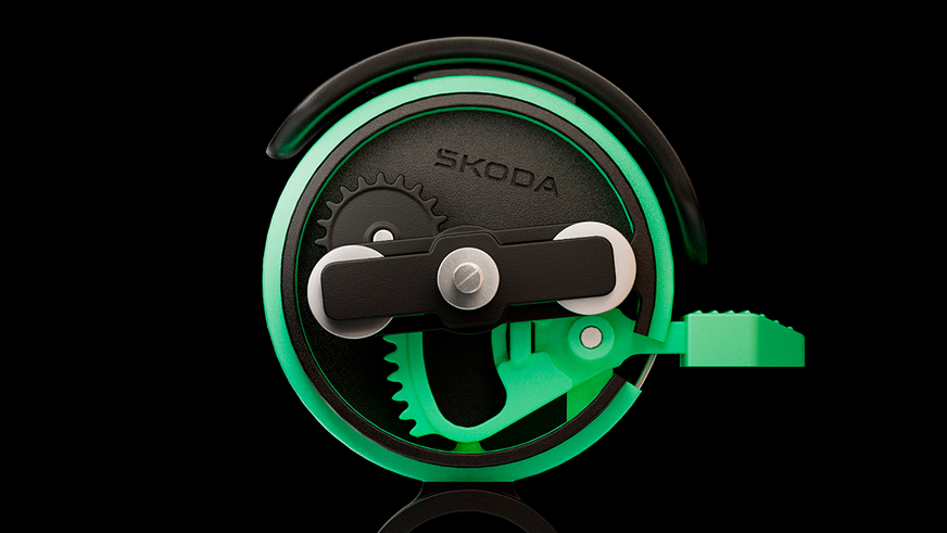 Škoda создала велозвонок, которому наушники не помеха