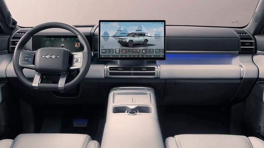 У BYD появился дальнобойный гибрид FangChengBao Tai 7