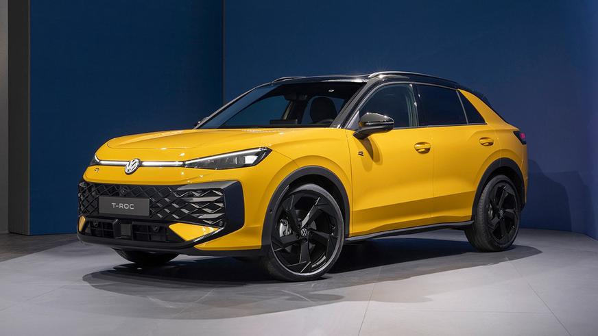 Новый Volkswagen T-Roc выйдет на рынок только как гибрид