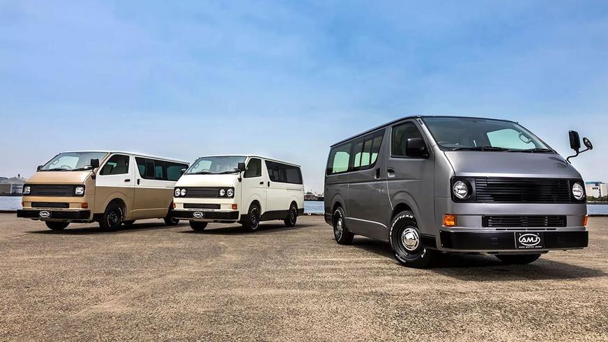 Toyota HiAce стилизовали под VW T3