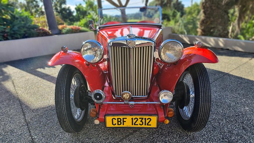 Обнаружен 74-летний родстер MG с пробегом всего 1340 км