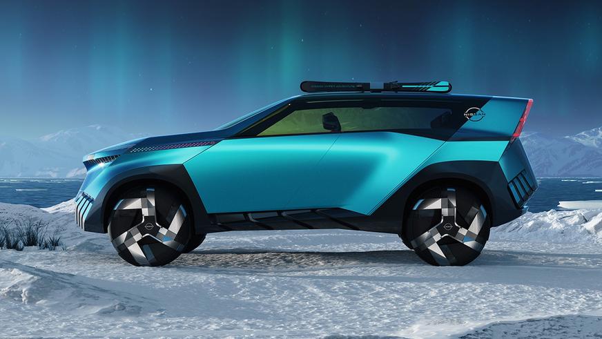 Nissan показала концепт-кроссовер для горнолыжников